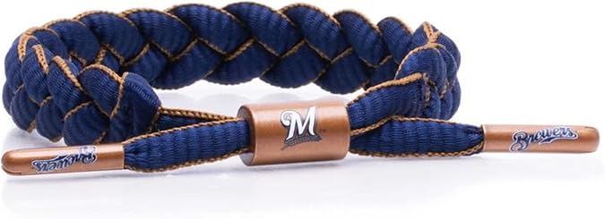 Rastaclat Men's Braided Bracelet 100% Polyester Adjustable (Yellow)