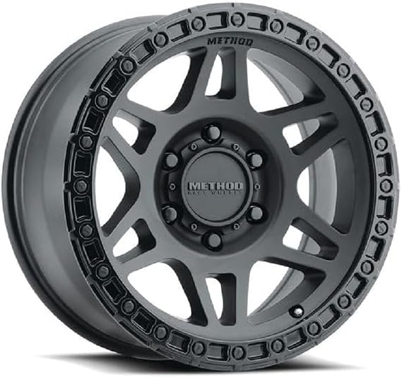 Method Race Wheels MR312 Matte Black Gloss Black Lip 17x8.5 6x135 0mm Offset 4.75 Backspace - MR312785161000