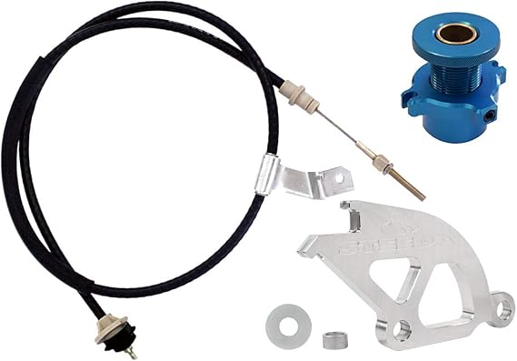 Steeda Adjustable Clutch Cable Kit Compatible with 1996-04 Ford Mustang