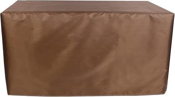 Garden Furniture Cover Waterproof 110x80x35in, 420D Heavy Duty Rectangular Garden Table Cover, Windproof Patio Furniture Covers, Anti-UV Patio Table and Chair Cover