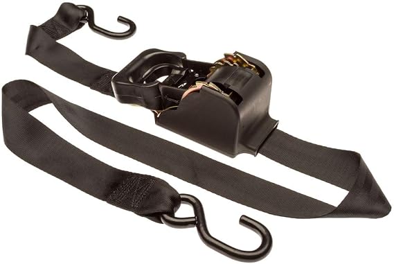 10 ft. Retractable Tie-Down Ratchet Strap