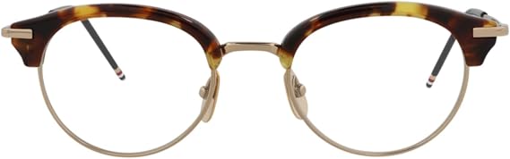 Thom Browne Round-Frame Metal Sunglasses
