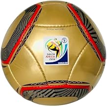 World Cup Soccer Ball 2010 South Africa Final Match Replica Size 5 Famous Collectible Premium Rexine Football Gift for Fans & Birthdays OII-150