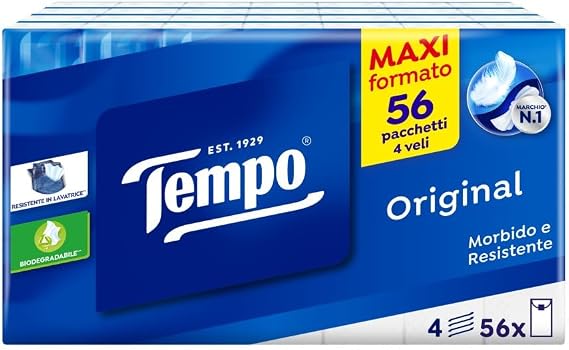 Time Classic Tissue 4 ply - 56 Packets