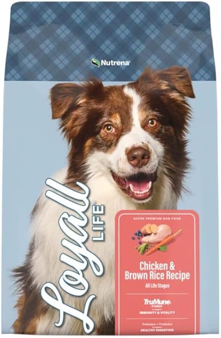 Nutrena Loyall Life All Life Stages Chicken and Rice Dog Food (20 Pounds), 1 Count (Pack of 1)