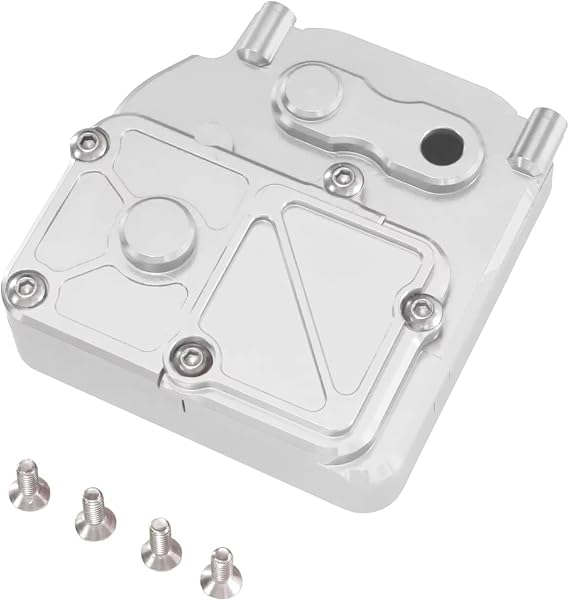 Compatible With MJX For HYPER GO H12Y H12Y+ H12P Remote Control Car Modification Upgrade Accessories Medium Wave Box Shell RC Repair Parts(Silver)