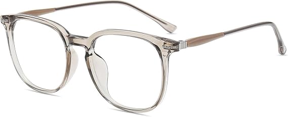 Firmoo Blue Light Glasses for Women, Men Stylish Big Frame Blue Light Blocking Glasses for Computer