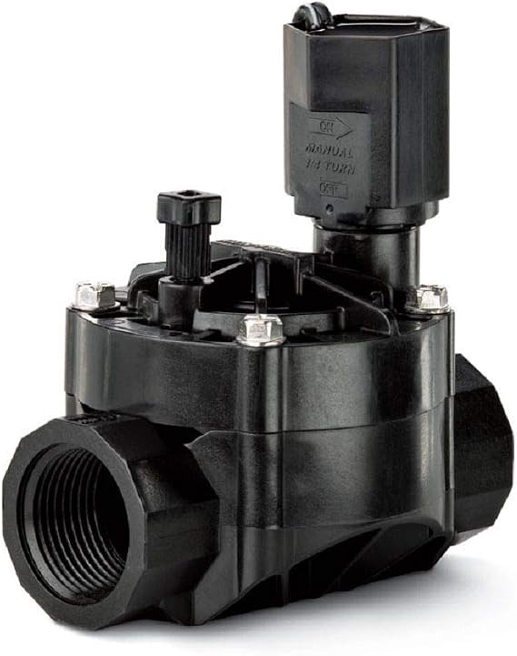 Rain Bird HV Series Inline Sprinkler Valves - Size : 1" Slip - Flow Control : Yes