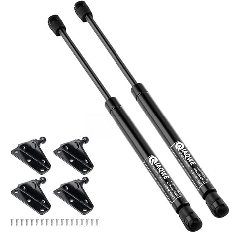 C16-11028 12" 40 Lbs/178N Gas Struts Shock Spring Lift Support by IAQWE, 2 Pack with 1MM Brackets Ball-Stud0 by IAQWE