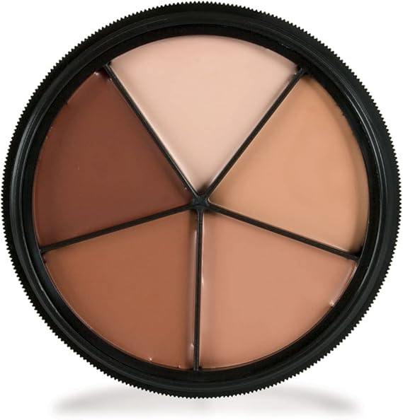 Mehron Makeup Pro FX Tattoo Cover Wheel | Professional Full Coverage Tattoo Cover Up Concealer. Long Wear & Transfer Resistant. Vegan, Cruelty Free, Made in the USA.
