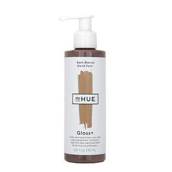 dpHUE Gloss+, Dark Blonde - Boosts Fading & Faded Hair Color - 8-12 Applications per Bottle - Lasts Up to 8 Washes