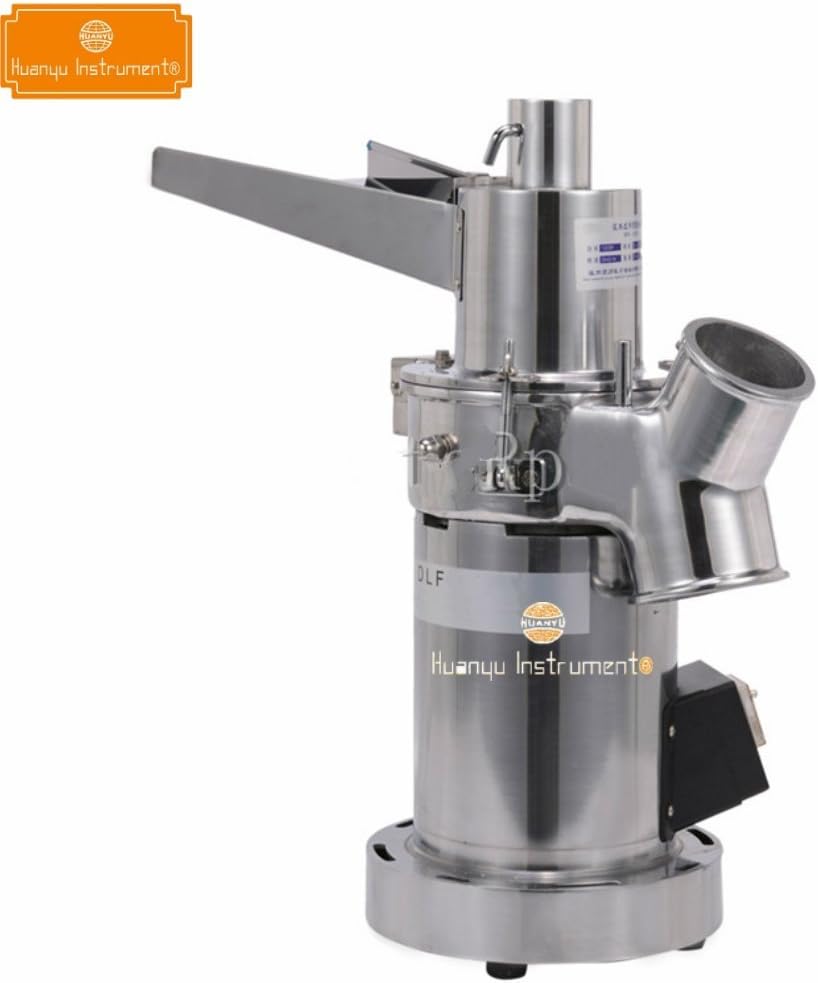 Huanyu DLF18 Pulverizer Grinder Grinding Machine Ultrafine Powder Machine Continuous Feed Mills Herb Mincers for Grains Herb Medicine