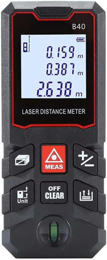 Texta B40 Basic Level Laser Distance Meter Lasermeter For Hobby and Lightweight Works