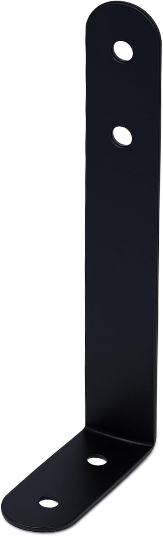 UBL Large L Shaped Bracket for LED Stick Lights & Off-Road Light Bars | Heavy-Duty Alloy Steel L-Shaped Mount - Powder-Coated Black - 6.5 Long Side, 2.5 Short Side, Two 1/4 Holes
