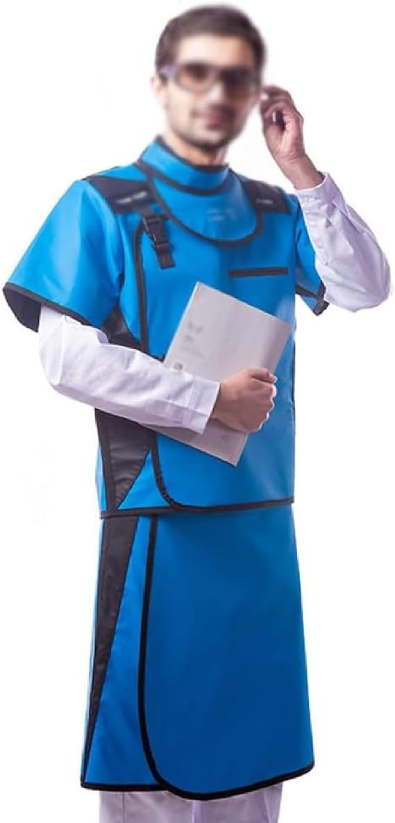 X-Ray Shield 0.35mmpb/0.5 mmpb Lead Apron,Lightweight X-Ray Shield Apron,Dental Xray Shield,Lead Clothing Set for Panoramic X-Ray Radiation Lead Xray Vest
