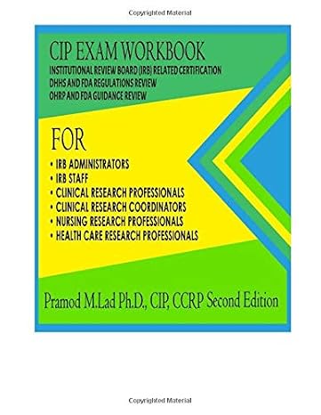 CIP Exam Workbook