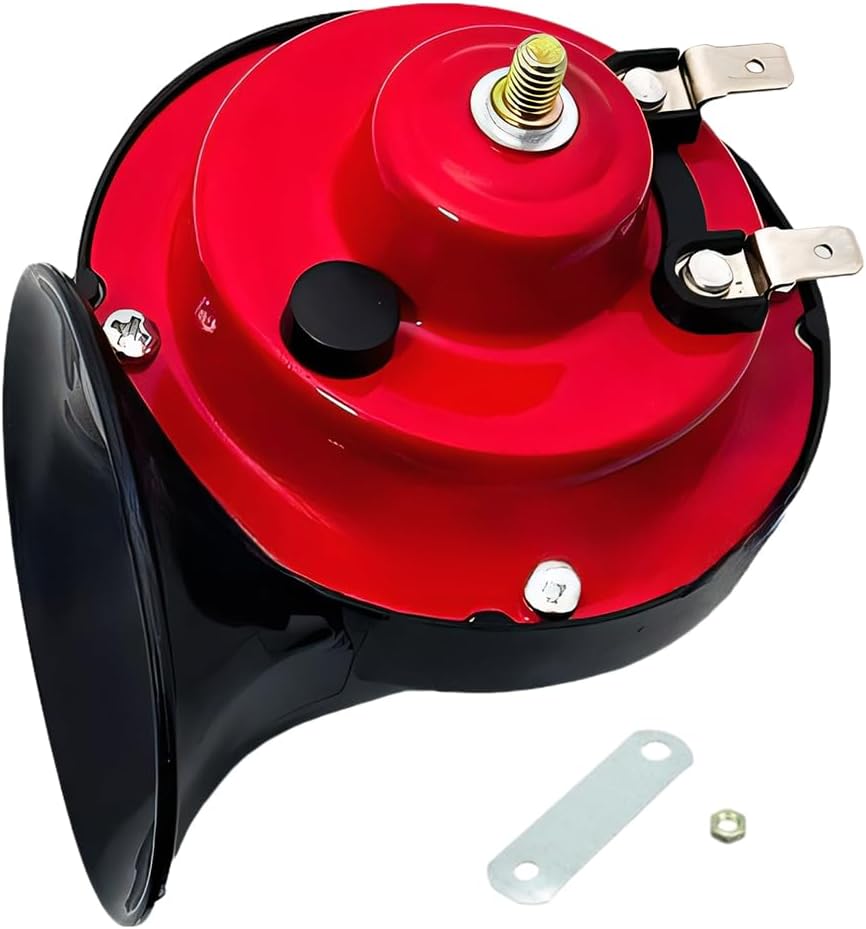2025 New 300DB Super Loud Truck Horns, 2 PCS Air Horn for Car Snail Electric Horn Durable Dual Tone Kit, Waterproof Rad Horn for Trucks, Universal Replacement Suitable for Drivers 1