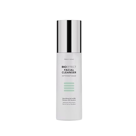 BIOEFFECT Facial Cleanser | Face Wash for Dry Skin, Squalane, 4.06 Fl Oz