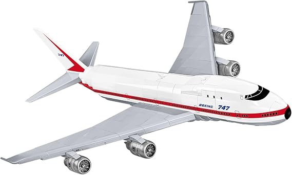 COBI Boeing 747 Plane First Flight Edition Building Set, 1051 Pieces