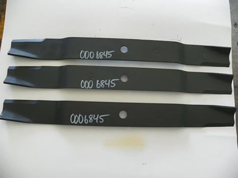 Befco 72" Finish Mower Blades Set of 3, Code 000-6845