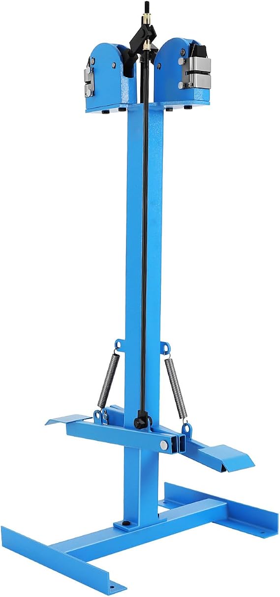 Metal Shrinker Stretcher SS-18FD Metal Forming Shrinker Stretcher Machine 2-in-1 Sheet Bending Machine with Two Foot Pedals & Two Jaws