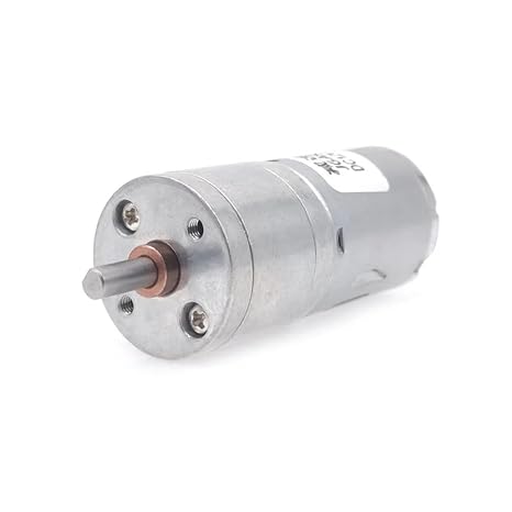 JGA25-370 Geared Motor DC Motor 6V 12V 24V Electric Gear Motor high Torque 5/10/15/30/60/100/150/200/300/400/500/1000/1200 RPM(40,6V)