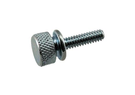 UNICORP THS1053-M01-F21-832 7/16" Rnd Washer-Faced Thumb Screw 8-32 THD x 5/16" lg Brass Zinc QTY-50