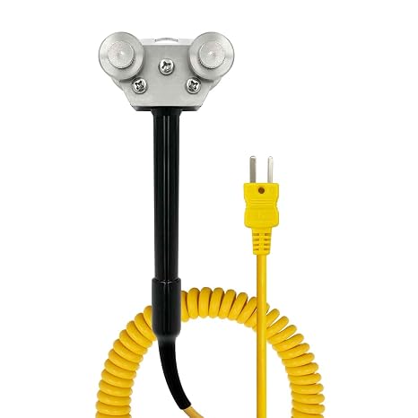 PerfectPrime TL8802 K-Type Thermocouple Roller Temperature Probe 482F