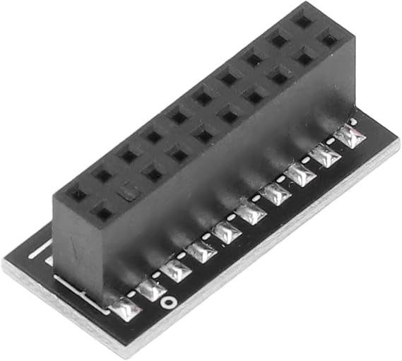 TPM 2.0 Module 20Pin LPC Interface Remote Card, Solid PCB Remote Card Encryption Security Motherboard Electronic Component, Professional Security Board Electronic Component
