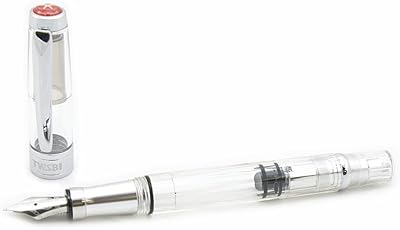 TWSBI Diamond 580AL Silver Fountain Pen nib EF