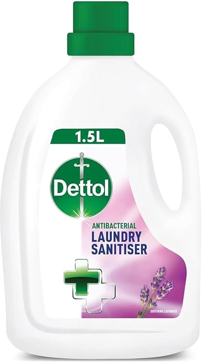 Dettol Anti-Bacterial Laundry Liquid Cleanser Detergent, 3 Litre | Kills 99.9% of bacteria at low 20°C temperatures to eliminate odour-causing germs and deep-clean professional linens.
