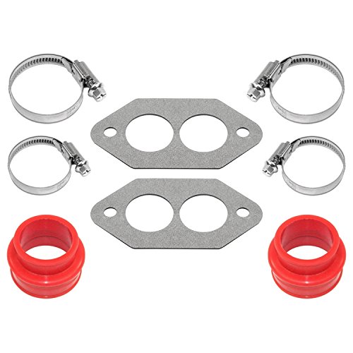 IAP Performance AC129367 Dual Port Intake Manifold Installation Kit for VW Beetle