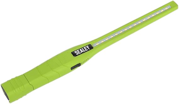 Sealey 360 16 SMD LED + 1W LED Lithium-Ion Rechargeable Inspection Lamp - Green - LED3604G