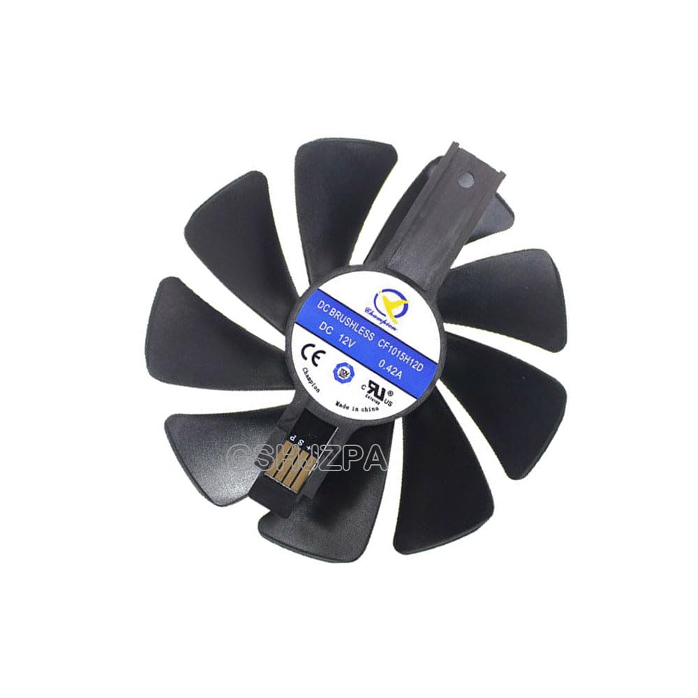 Cooling Fan Compatible with Sapphire RX 470 480 570 580 590 CF1015H12D 12V 95MM RX 580 Graphics Card