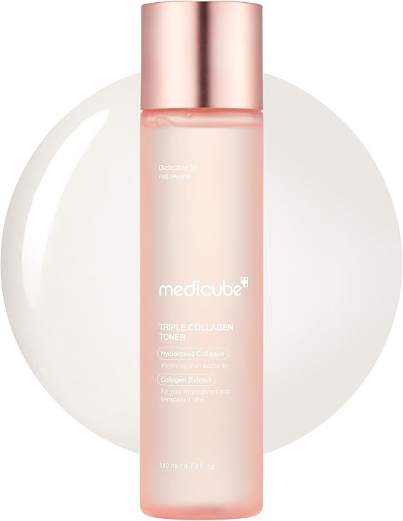 medicube Triple Collagen Toner for Deep Hydration & Plump Skin