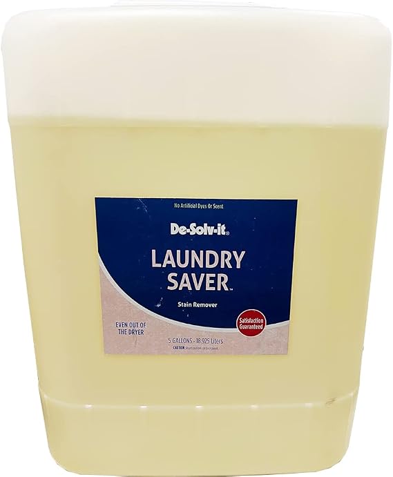Orange-Sol De-Solv-It Laundry Saver, Instant Stain Remover for Laundry, Hair & Skin-Safe 5gal