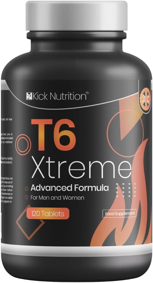 Xtreme T6 - Weight Loss - Keto Diet - Metabolism Booster  120 Weight Management Supplements Pills | VegetarianGluten Free Made in The UK