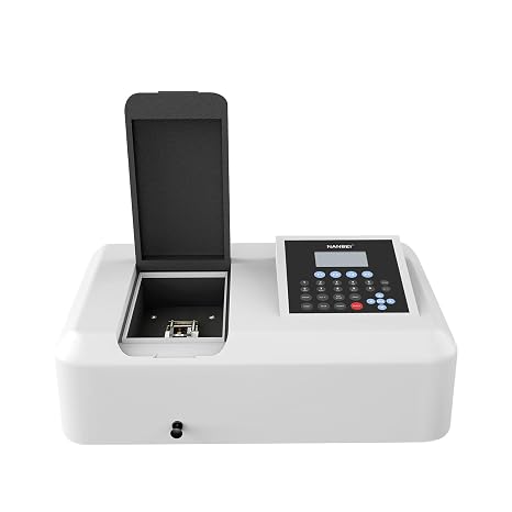 Ultraviolet Spectrophotometer with USB interfaces, lab Spectrophotometer,Wavelength accurracy1nm, LCD Digital Lab Spectrophotometer,190-1100nm,Tungsten Lamp, Portable Spectrophotometer