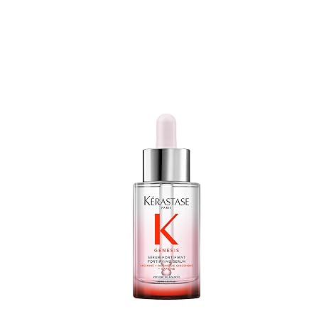 Kerastase Genesis Hair Serum | Daily Strengthening Treatment for Weak or Damaged Hair | Nourishes and Reinforces Hair | Anti-Breakage | Silicone-Free | For Weakened Hair | Serum Fortifiant