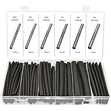 SWORDFISH 61200-85pc 3:1 Dual Wall Adhesive Lined Heat Shrinkable Tubing Assortment Kit