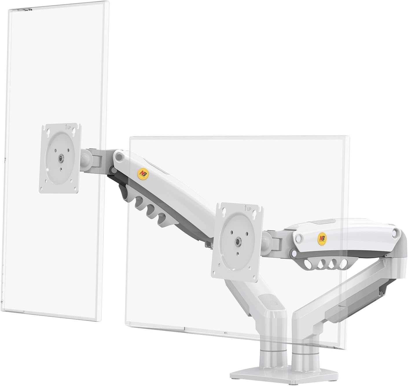 North Bayou NB F160 Ergonomic 17-27" Çift Kol Profosyonel Monitör Standı 2026 Versiyon