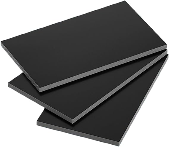 COYOUCO Black Bakelite Phenolic Laminated Resin Board Sheet for Electrical and Electronic Fixtures, DIY Crafts, 100 X 100Mm,10mm 2pcs