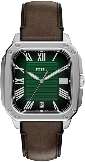 Fossil Crosby Quartz Green Dial Men's Watch FS6150