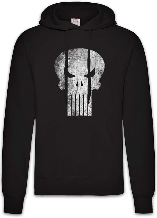 Urban Backwoods P Skull Hoodie Kapuzenpullover Sweatshirt