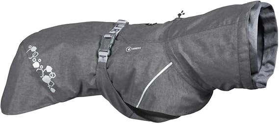 Hurtta Monsoon Coat II ECO, BlackBerry, 16 in