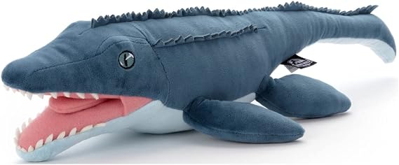 Jurassic World Mosasaurus Plush Toy, Approx. 17.3 inches 44 cm