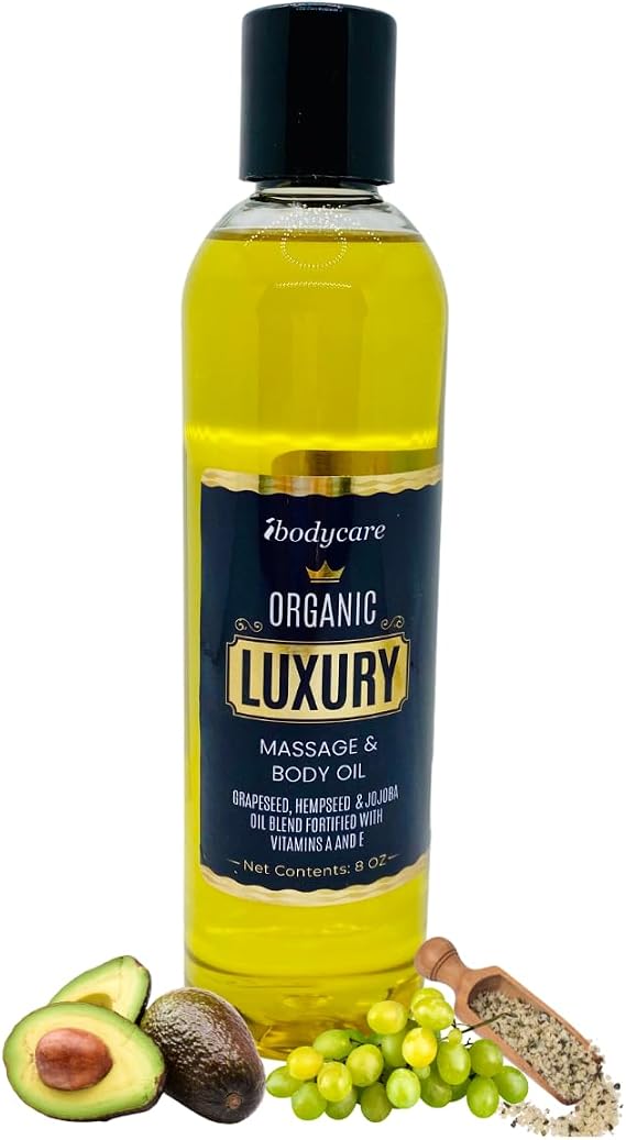Luxury Massage and Body Oil 8 oz