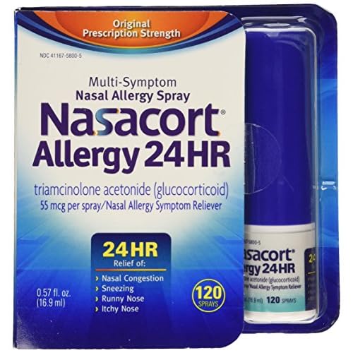 NASACORT SPRAY .57 OZ 2 Pack