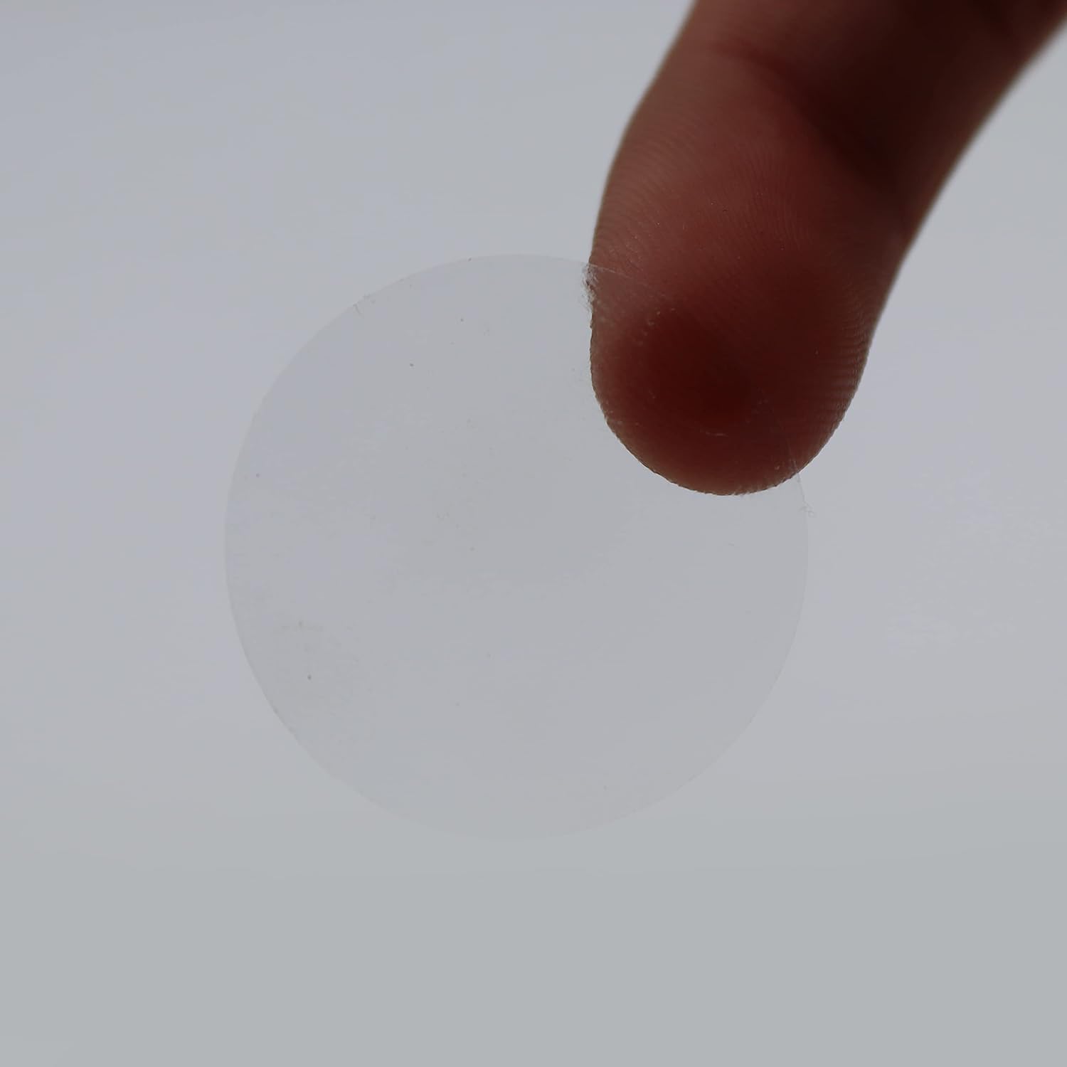 Transparent Diameter Box Closure Label Roll Label, 30mm x 30mm Diameter 900 Pieces, Round Transparent Sticker