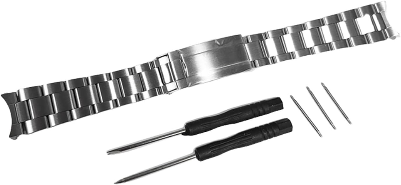 19mm Stainless Steel Solid Strap For Seiko 5, NXS73K1/SNXS75/SNXS77/SNXS7 Replacement Watchchain Accessories